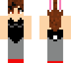 human zans bunny suit