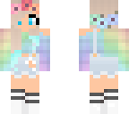 rainbow girl