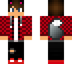 red cool wolf boy 221
