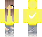 yellow nike girl edit of my orignal