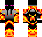 ender man with fire