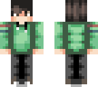 green jacket