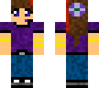 purple girl