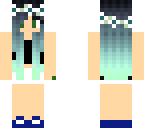 blue hair