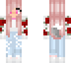 pink wolf girl