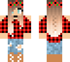 plaid girl