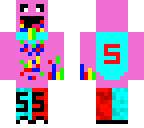 skittle boi monster with skittle wellys