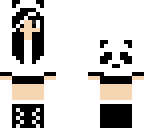 black panda girl