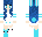 blue bunny girl