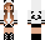 cute panda girl