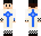 priest with marian vestments