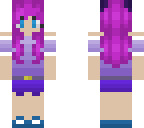 purple haired werewolf
