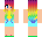 rainbow girl