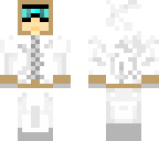 snowy skiing man