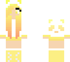 yellow panda girl
