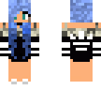 army girl blue hair