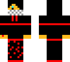 blank and red