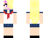blonde anime girl aka my skin