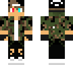 camo wolf boy