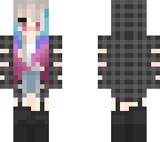 cute rainbow emo girl