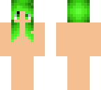 green hair  base