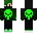 green highlight punisher skull
