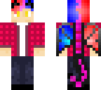 half red half blue dragon kid