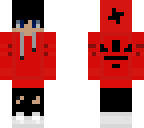 long hoodie red