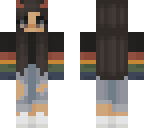 rainbow girl