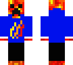 prestonzplayz blue firehoody