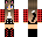 red cat girl