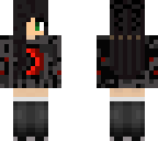 red dark gamer girl