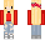 red shirt chibi