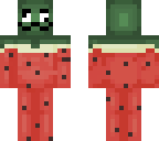 watermelon's actual skin