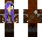 winter hunting girl