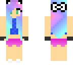 colourful girl