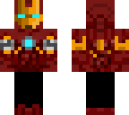 iron man with pants ad a face overlay