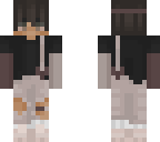 person with long-ass pants and hair