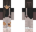person with long-ass pants and hair
