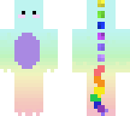 rainbow dinosaur