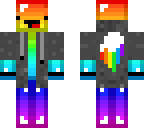 rainbow hoodie