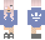 wolf girl w silver like hair