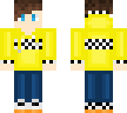 yellow checkerboard boy