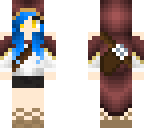 blue-haired huntress