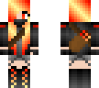 flame phoenix girl