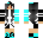 blue and black