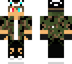 camo cat boy