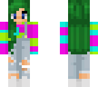 neon outgoing overalls