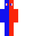 red and blue