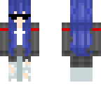 swaggity blue haired girl